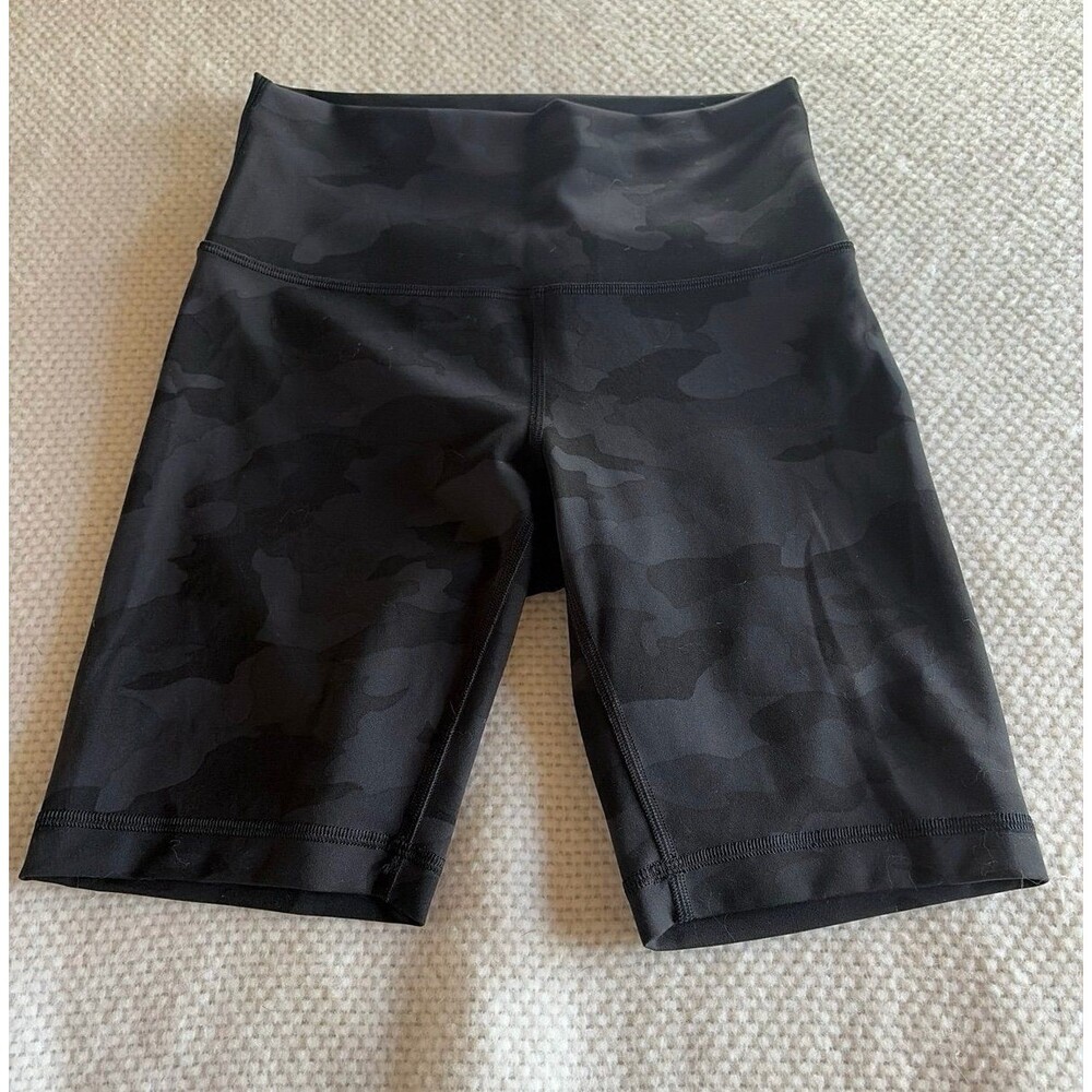 Lululemon Align High-Rise Short 6" Camo Black Multi